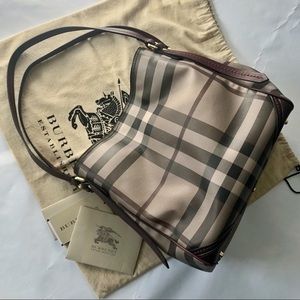 Authentic Smoked Check Canterbury Burberry Tote
